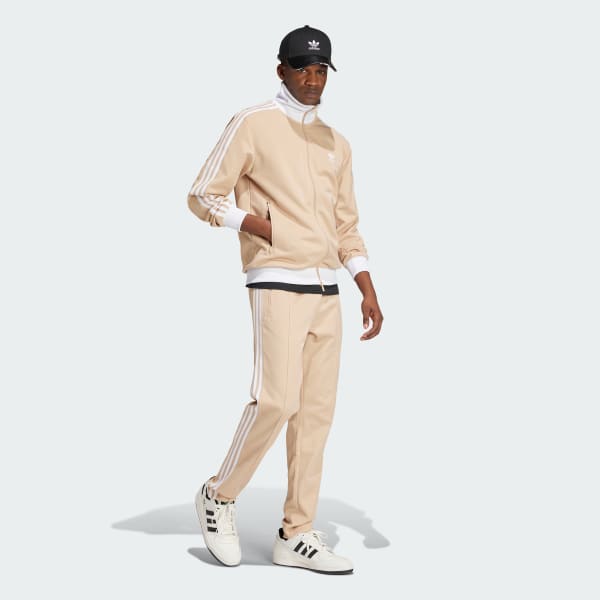 Beige Track top adicolor Classics