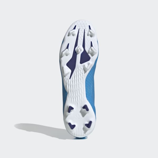 สีน้ำเงิน รองเท้าฟุตบอล X Speedflow.3 Firm Ground LSC21