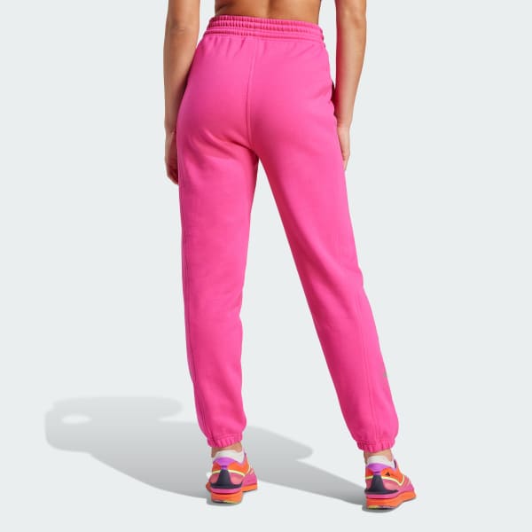 ruzová Sportovní kalhoty adidas by Stella McCartney Regular