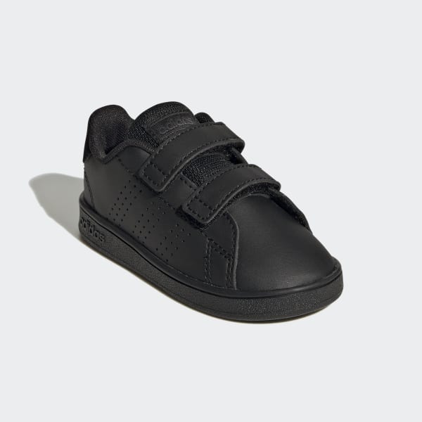 Black Advantage Lifestyle Court Two Hook-and-Loop Shoes