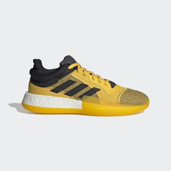 adidas marquee boost low black gold
