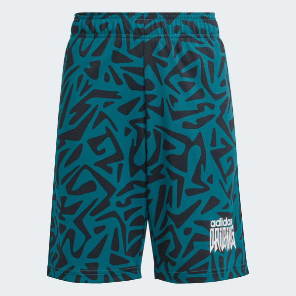 Turquesa Shorts Allover Print Kids