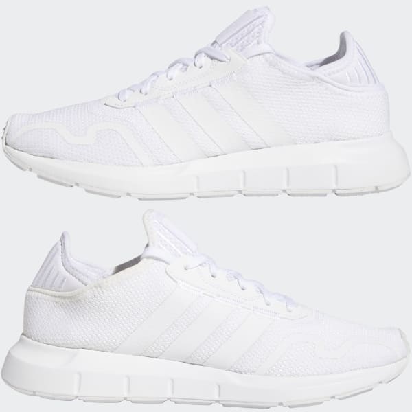 swift run adidas black and white