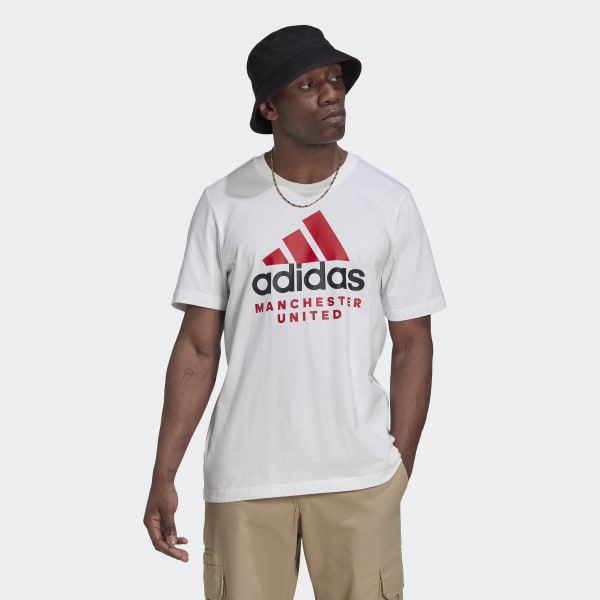 Branco Camiseta Estampada DNA Manchester United NQ230