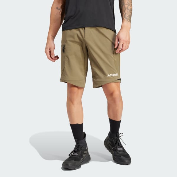 Green Terrex Utilitas Hiking Zip-Off Tracksuit Bottoms