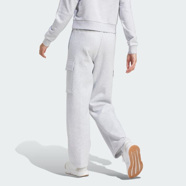 Szary Spodnie Essentials Linear Fleece Cargo