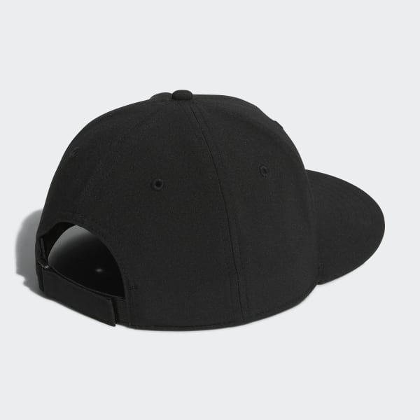 Black Flat-Brim Cap
