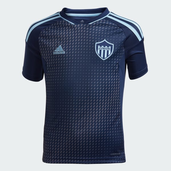 Gris Camiseta Visitante Junior FC 2023 Niño