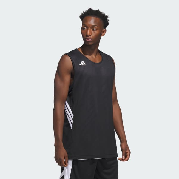 Nero Maglia da basket 3G Speed Reversible AEROREADY