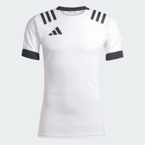 bílá Dres 3-Stripes Fitted