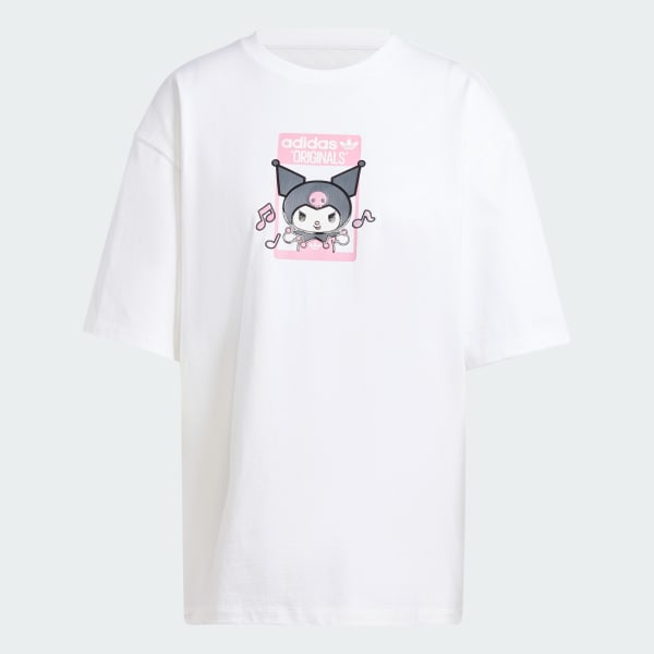adidas Originals x Hello Kitty Kuromi Graphic Oversized Tee