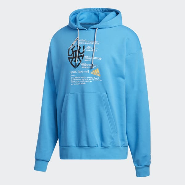 adidas D.O.N. Issue 2 Crayola Report Hoodie Turquoise adidas Malaysia