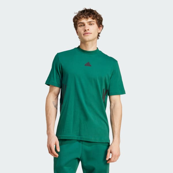 Green Future Icons 3-Stripes Tee