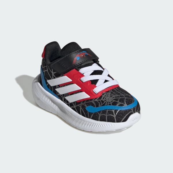 Black adidas Marvel Spider-man Runfalcon Shoes Kids