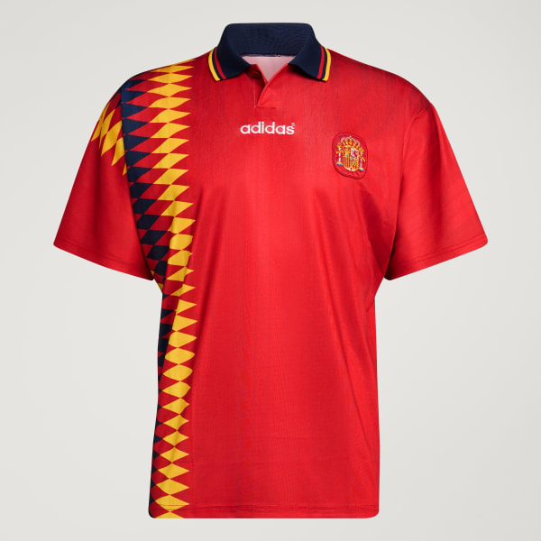 Red Spain Home Jersey 1994