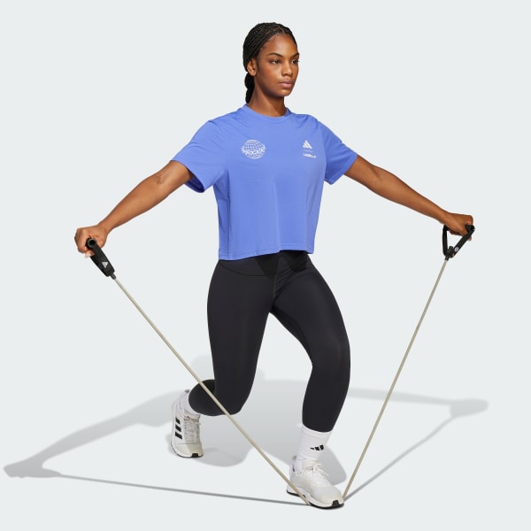 Blue Les Mills Team Graphic Tee