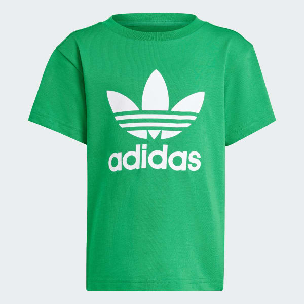 Verde Remera Adicolor Trifolio Kids