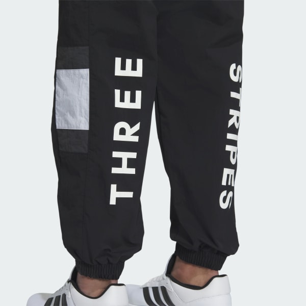 海外限定24 adidas ルーズデニムパンツ ブラック JX6865 adidas Originals [アディダス オリジナルス]｜レディース