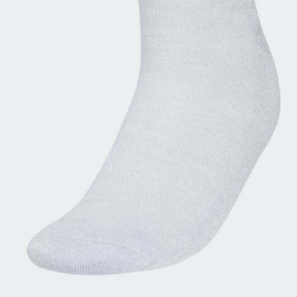 Grey 3-Stripes Crew Socks 3 Pairs