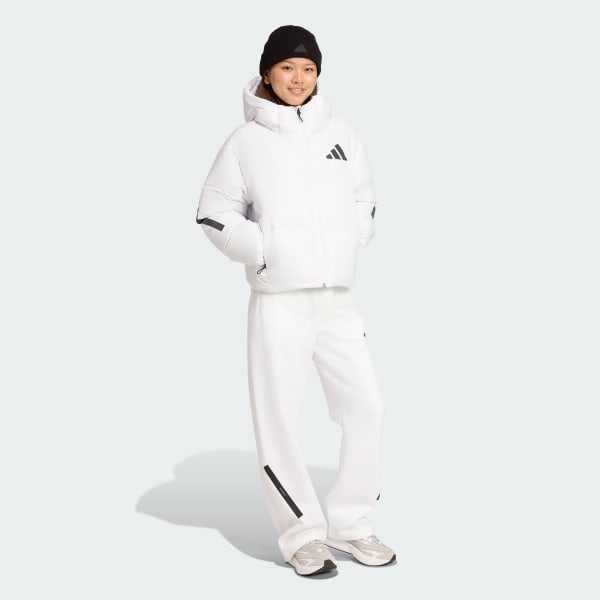 White 아디다스 Z.N.E. Climawarm 푸퍼 다운 재킷
