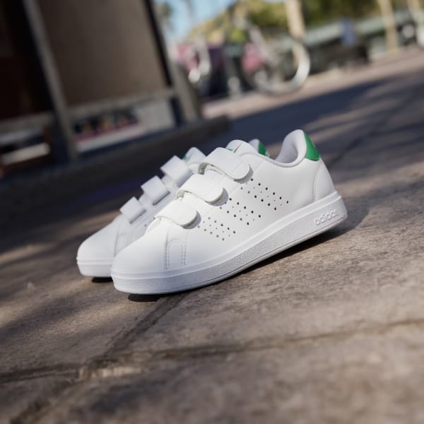 ★adidas★大人気★ADVANTAGE BASE 2.0★追跡可 adidas Advantage Base 2.0 Sneakers Kids - White | Free
