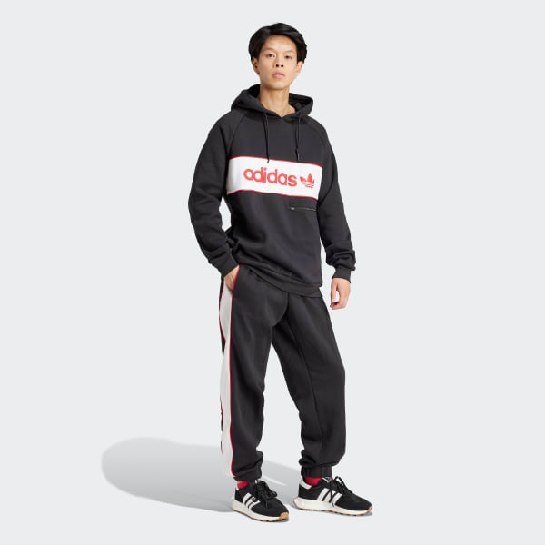 Noir Veste à capuche adidas NY