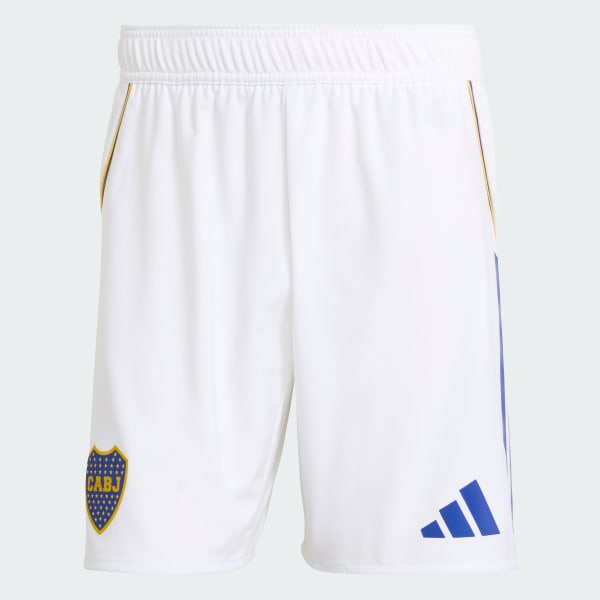 Blanco Shorts Tercer Uniforme Boca Juniors 2026 (Versión Jugador)
