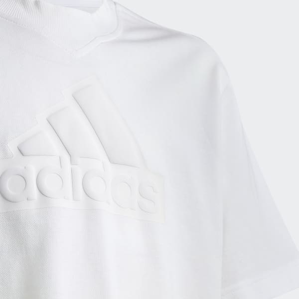 Bianco T-shirt Future Icons Logo Piqué