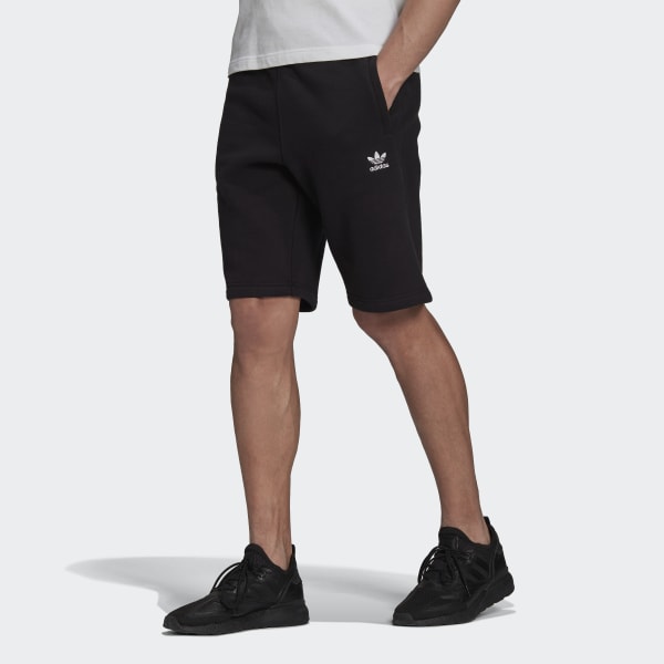 Black Adicolor Essentials Trefoil Shorts JKZ49