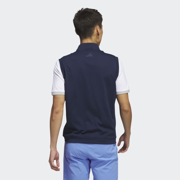 modrá Elevated 1/4-Zip Pullover Vest