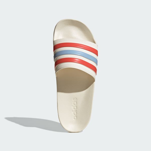 Bialy Adilette Shower Slides