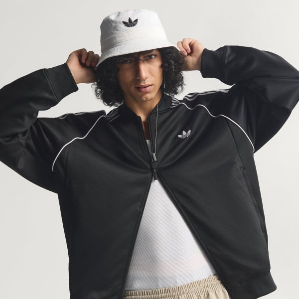 cerná SPORTOVNÍ TOP SST ADICOLOR CLASSICS LOOSE