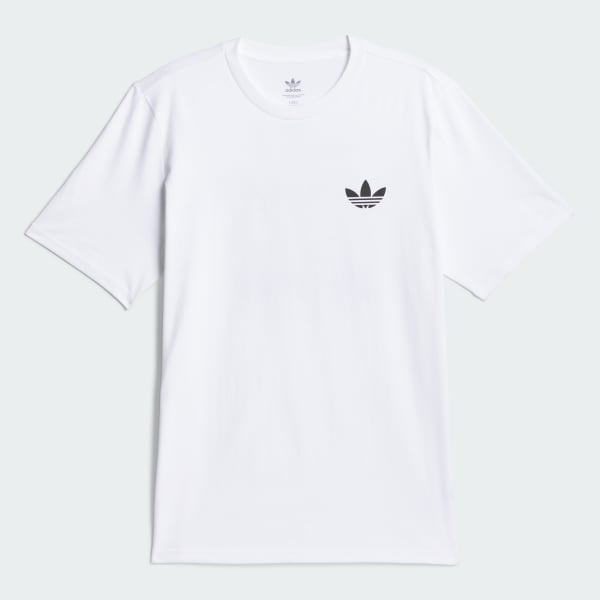 adidas 4.0 Stretch Logo Short-Sleeve Tee - White | Free