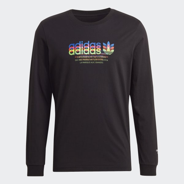 Μαύρο Hyperreal Long Sleeve Tee