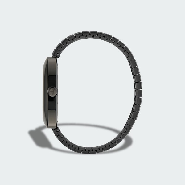 zwart Retro Wave 1 Horloge