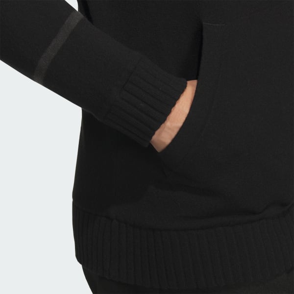 アディダス 【ゴルフ】防風性に優れた裏地付きフルジップ ニット