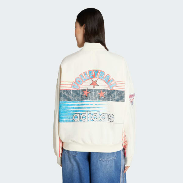 adidas Archive Summersport Sweatshirt - White | Free Shipping with