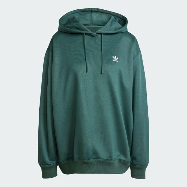 Adidas originals adicolor trefoil oversized sweatshirt in black deals