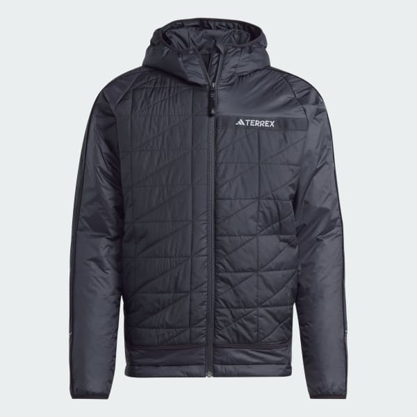 adidas Terrex US - Black | Hooded Insulation Jacket | adidas Men\'s Multi Hiking