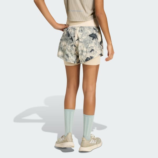 Beige shorts Adi365 Spray Dye 2 en 1