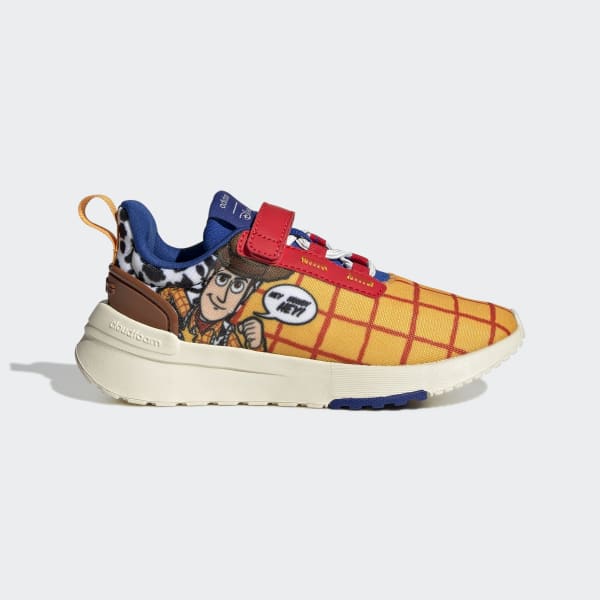 x Disney Racer TR21 Toy Story Woody Shoes - Gold | Kids' Running adidas