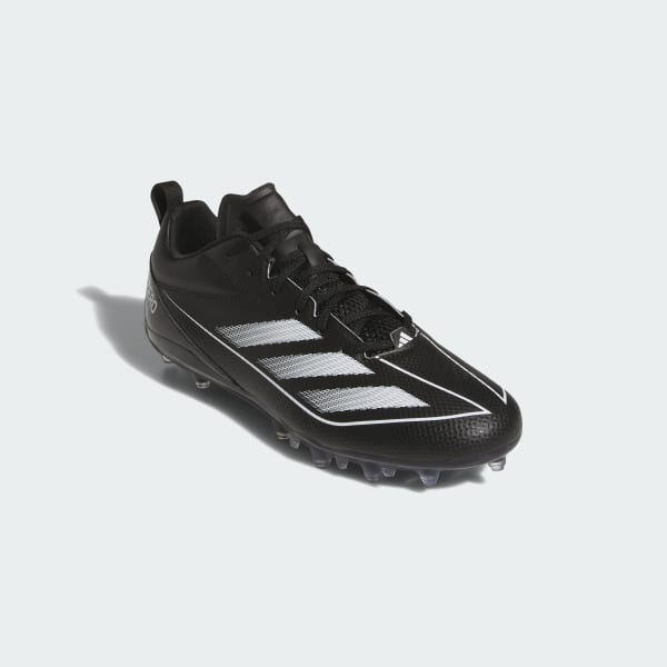 Schwarz Adizero Electric.2 American Football Schuh