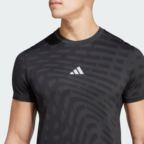 正品 adidas Training T-shirt アディダスTシャツ 半袖Tシャツ アディダス ジム+ トレーニング シームレス半袖Tシャツ