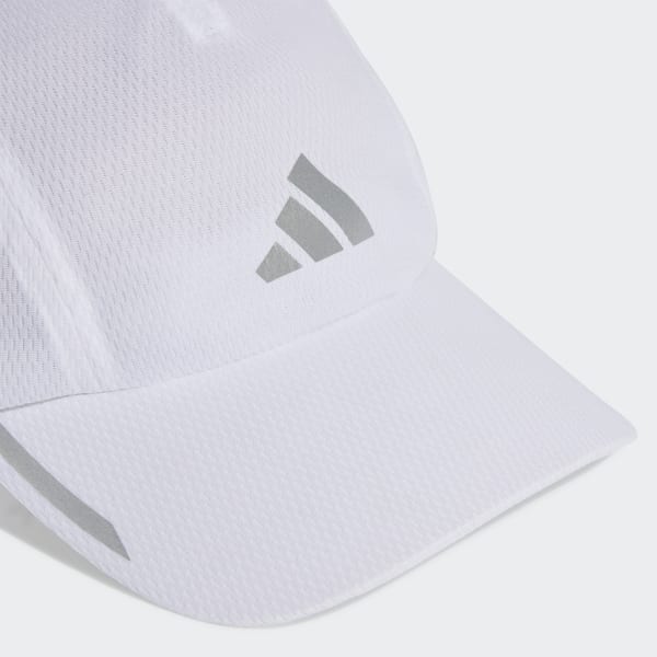 adidas AEROREADY Four-Panel Mesh Running Cap - White | Unisex Running |  adidas US