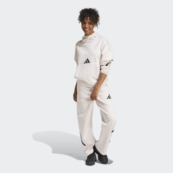 （美品）アディダス Z.N.E. レディース スウェット　セットアップ　グリーン adidas アディダス Z.N.E. フルジップパーカー レディース