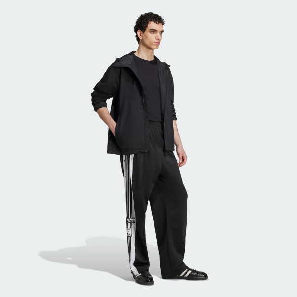 adidas Trefoil Essentials Woven Jacket - Black | Free Shipping