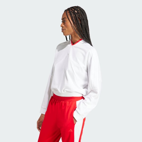 White Tiro Sweatshirt