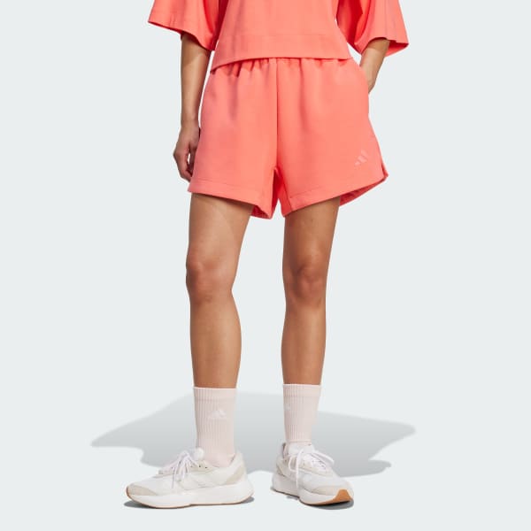 Pink Blød Lux løse shorts
