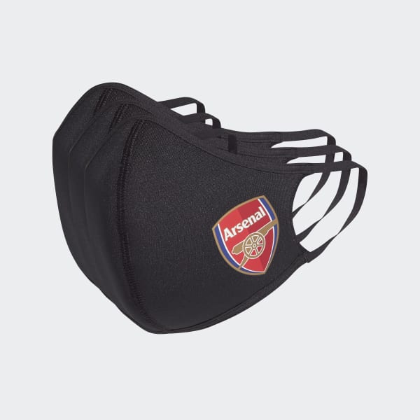 Black Arsenal Face Covers 3-Pack  XS/S