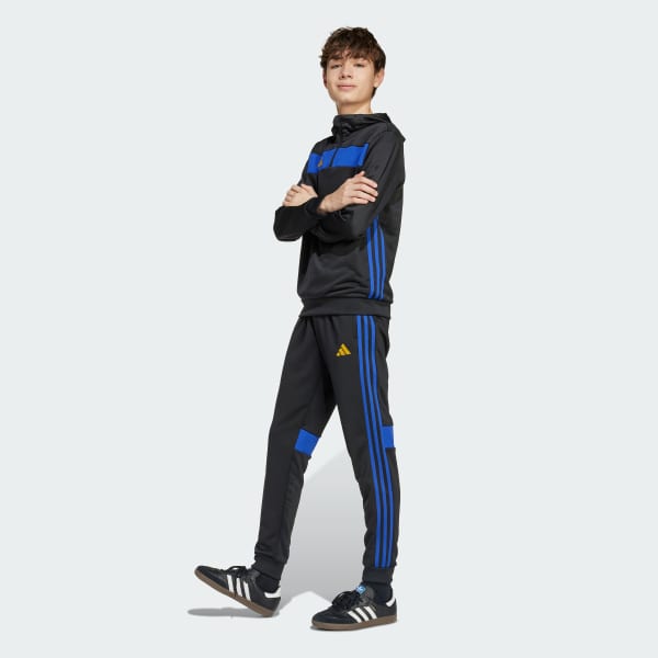 Black Tiro 25 Essentials Sweat Pants Kids